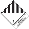 UN 3481 Lithium Ion Batteries Packed with Equipment Label