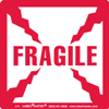 Fragile Label, Paper, 4 x 4