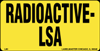 Radioactive-LSA Label Paper 100ct