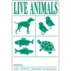 Live Animals Label