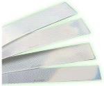 Rear End Trailer Kit White Tape 12" Strips