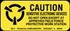 Caution Sensitive Electronic Devices Label - Paper, 2