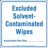 Excluded Solvent Contaminated Wipes, Accumulation Start Day