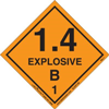 Explosive 1.4 B Label, Vinyl, 500ct