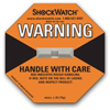 Shockwatch Damage Indicator, 75G, Orange