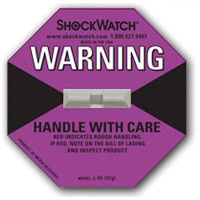 Shockwatch Damage Indicator, 37G, Purple