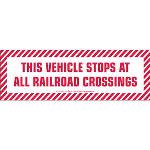 Stops at RR Crossings