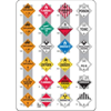 DOT Hazmat Placards Wallet Card
