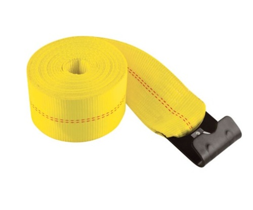 3 in x 27 ft Winch Strap with Flat Hook