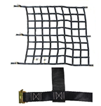 82 x 82 inch Heavy Duty Cargo Net with Ratchet and E Track Fittings