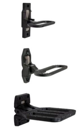 Trailer Folding Step Black