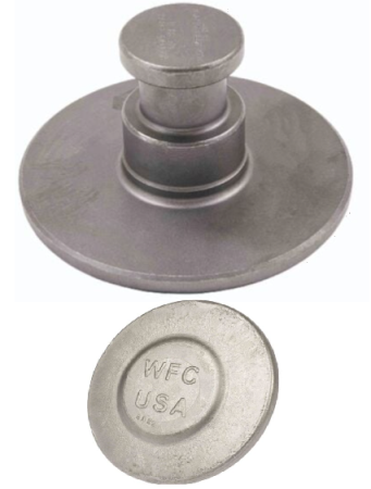 Weld-On Kingpin for 5th Wheel