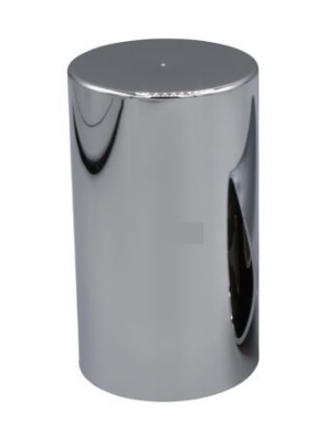 ABS Chrome Cylindrical Threaded Lug Nut Cover 33mm x 3-1/2 in