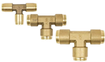 Union Tee Push Lock Air Brake Fitting