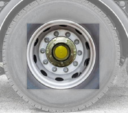 Wheel Hubcap replaces Stemco 343-4024