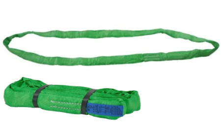 Green Round Lifting Sling Choose Your Size