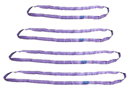 Purple Round Lifting Sling Choose Your Size