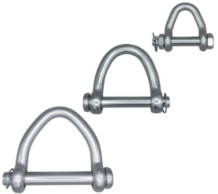 Web Sling Shackle with Pin