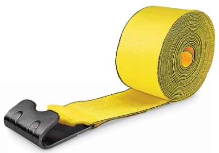 4 in x 27 ft Winch Strap With Flat Hook