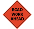 Reflective Roll Up Road Work Ahead Sign