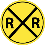 Railroad Crossing Sign