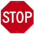 All Purpose Aluminum Stop Sign 24" x 24"
