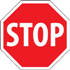 Heavy Duty Reflective Aluminum Stop Sign 24" x 24"