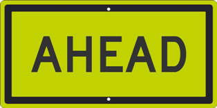 Ahead - MUTCD Sign