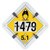 White Frame 7 Legend Flip Placard System for Tankers