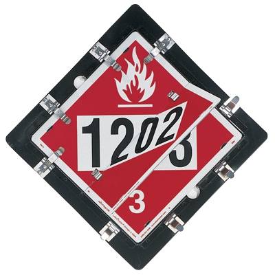 Flip Placard System for Rail Tankers