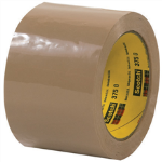 3" x 55 yds. Tan 3M 375 Carton Sealing Tape 24ct