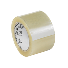 3" x 110 yds. Clear 3M 302 Carton Sealing Tape