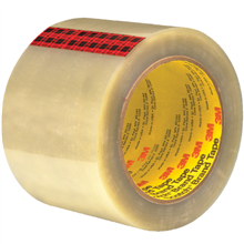 3" x 55 yds. Clear 3M 351 Government Carton Sealing Tape