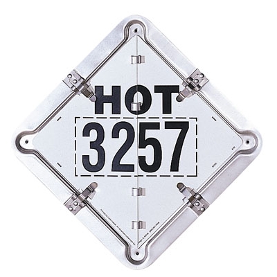 HOT Placard with UN3257