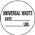 Universal Waste Lamps for Recycling - Label
