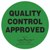 Quality Control Approved - Label