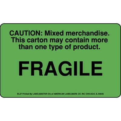 Fragile - Label