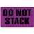 Do Not Stack - Label