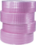 3/16 x 12 x 750 Perforated Anti Static Bubble Roll, 4ct