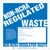 Non RCRA Regulated Waste Label With Generator Info - Paper