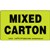 Mixed Carton Label
