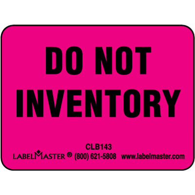 Do Not Inventory - Label