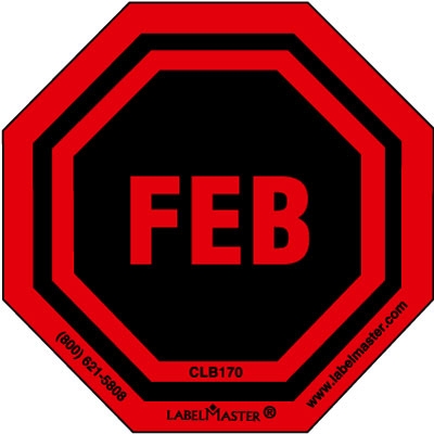 February - Label