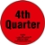 Fourth 4th Quarter Label