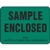 Sample Enclosed Label