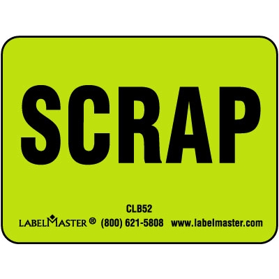 Scrap Label