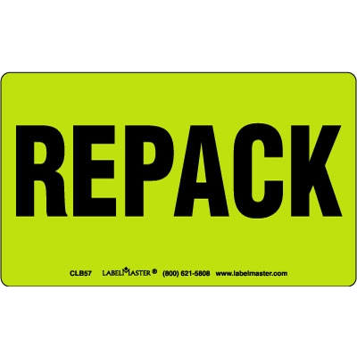 Repack Label