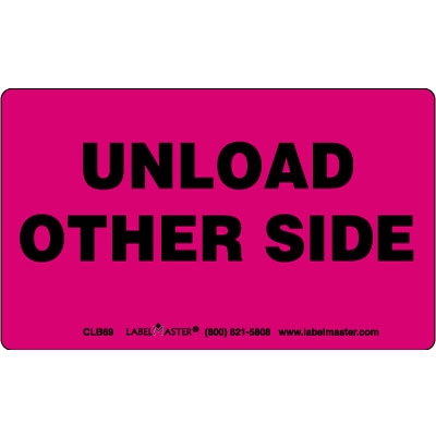 Unload Other Side Label