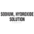 Sodium Hydroxide Solution, Bulk Tank Label