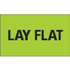 3" x 5" Lay Flat Fluorescent Green Labels 500ct roll